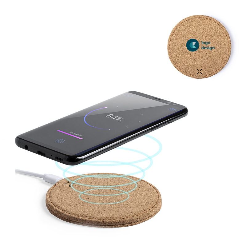 Cork wireless charger