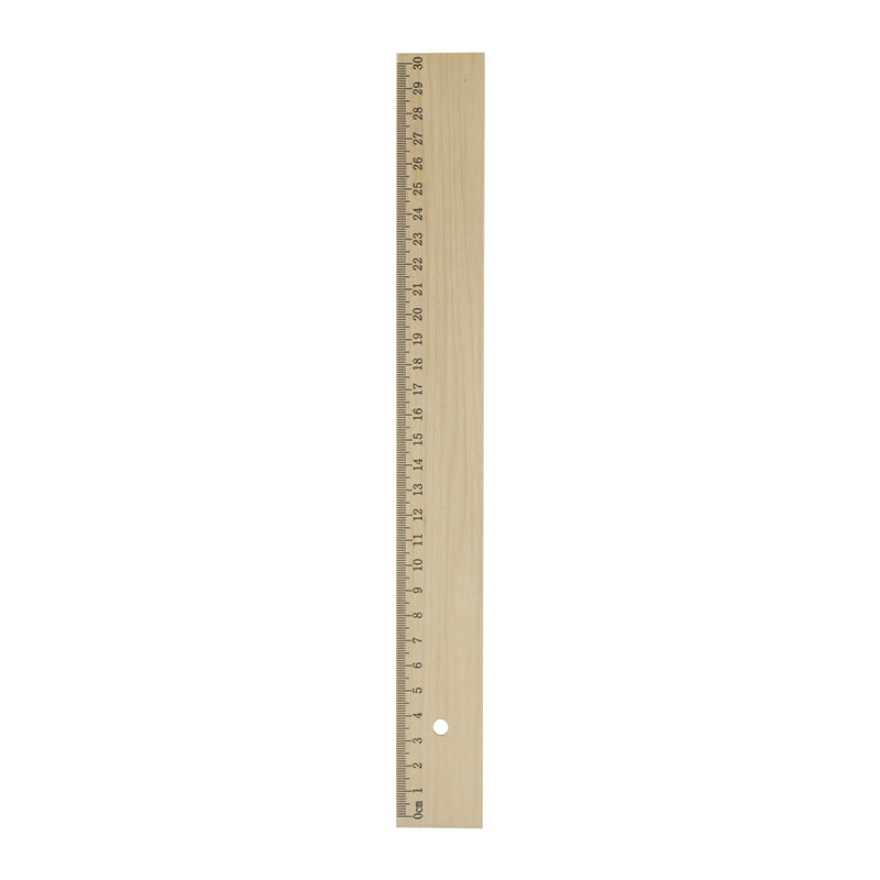 Wooden ruler 30 cm - Image 3