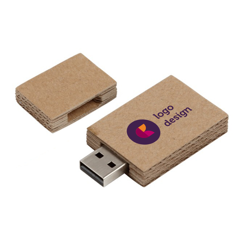 USB stick recycled cardboard