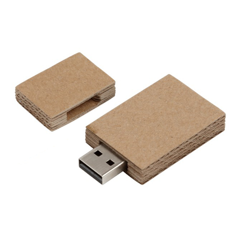 USB stick recycled cardboard - Image 3