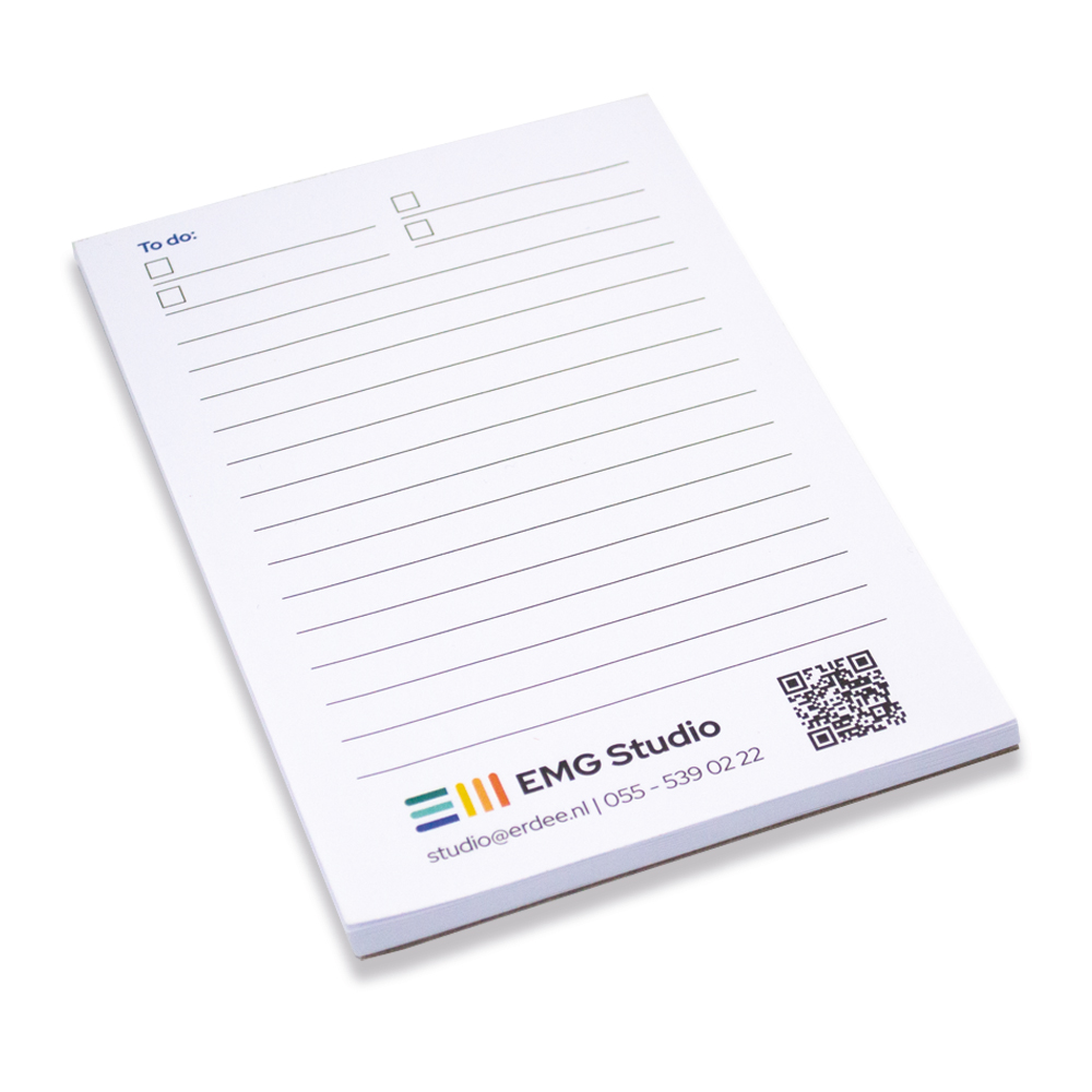 A6 writing pad 50 sheets
