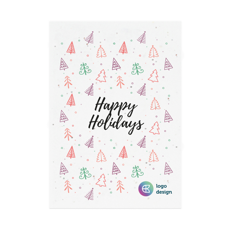 Christmas card seed paper A5 - Image 2
