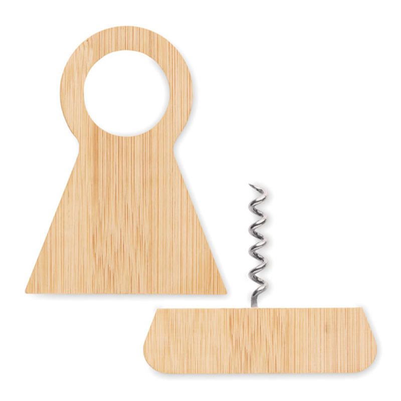 2-in-1 Bamboo Bottle Stand - Image 2