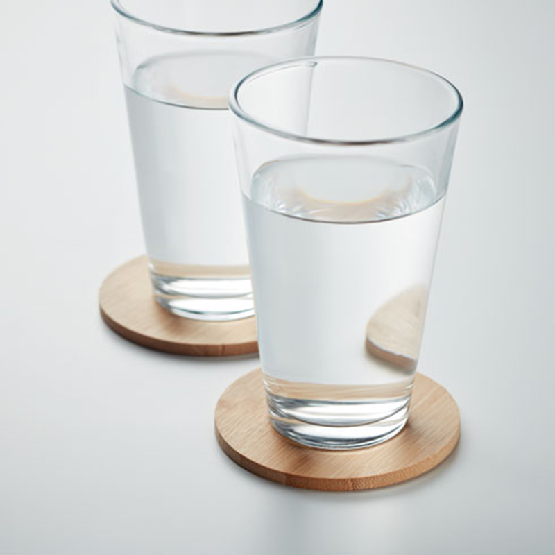 Bamboo coasters set - Image 3