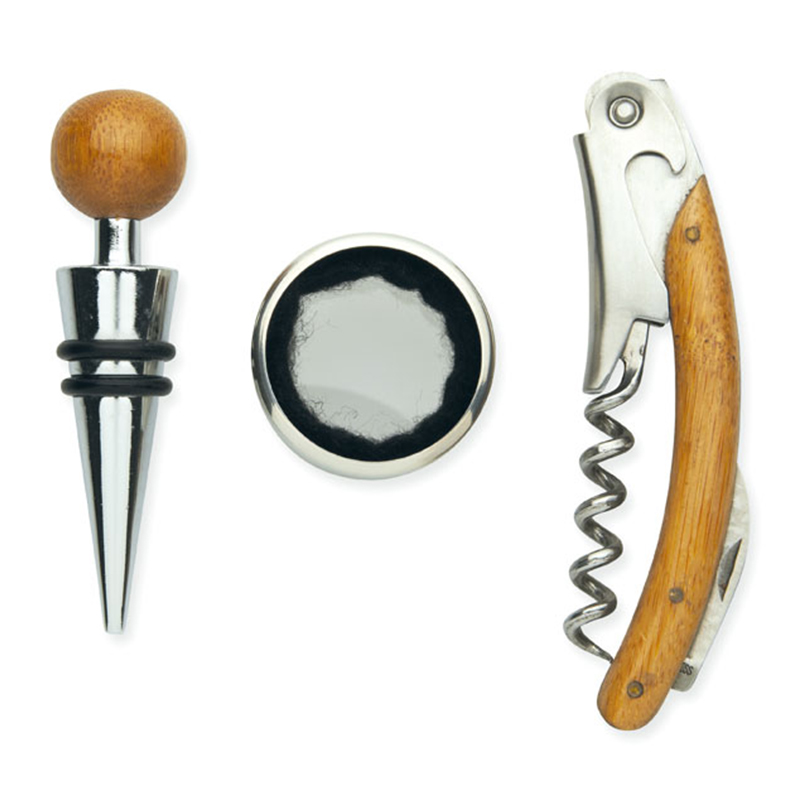 Bamboo wine set - Image 2