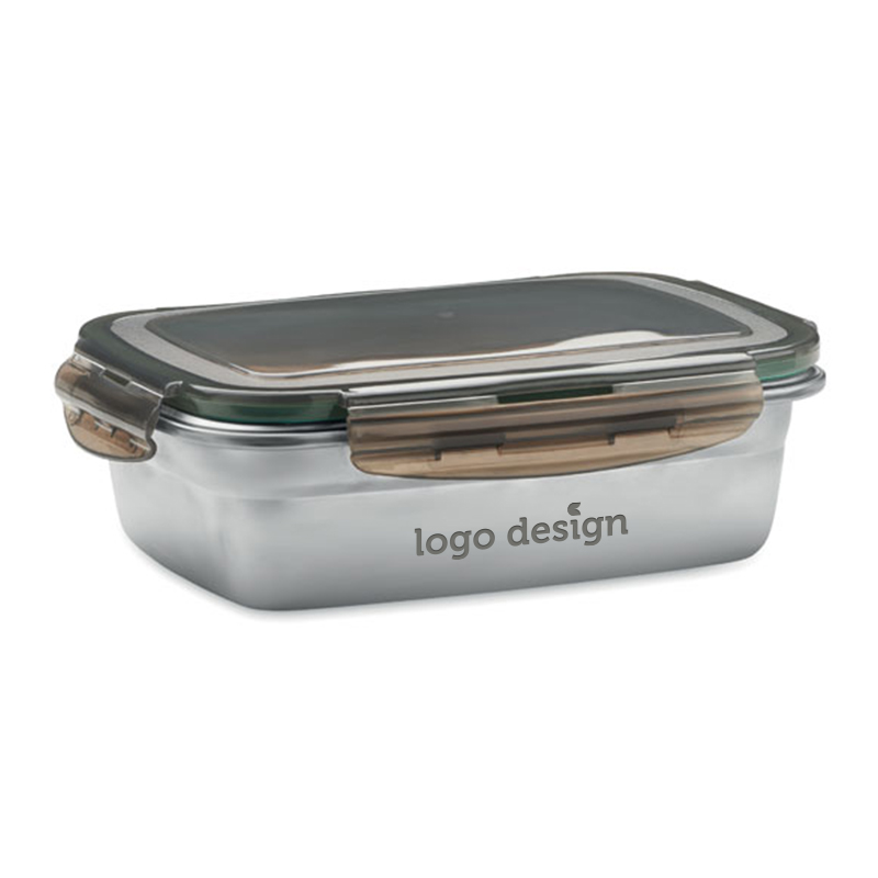 Recycled stainless steel lunch box