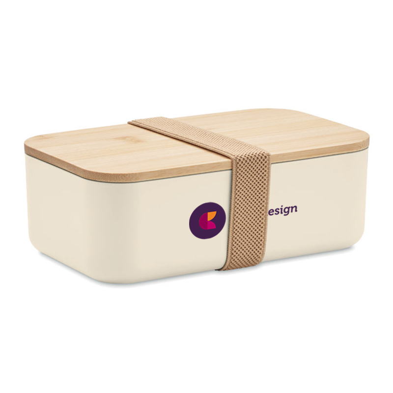 Corn lunchbox with bamboo