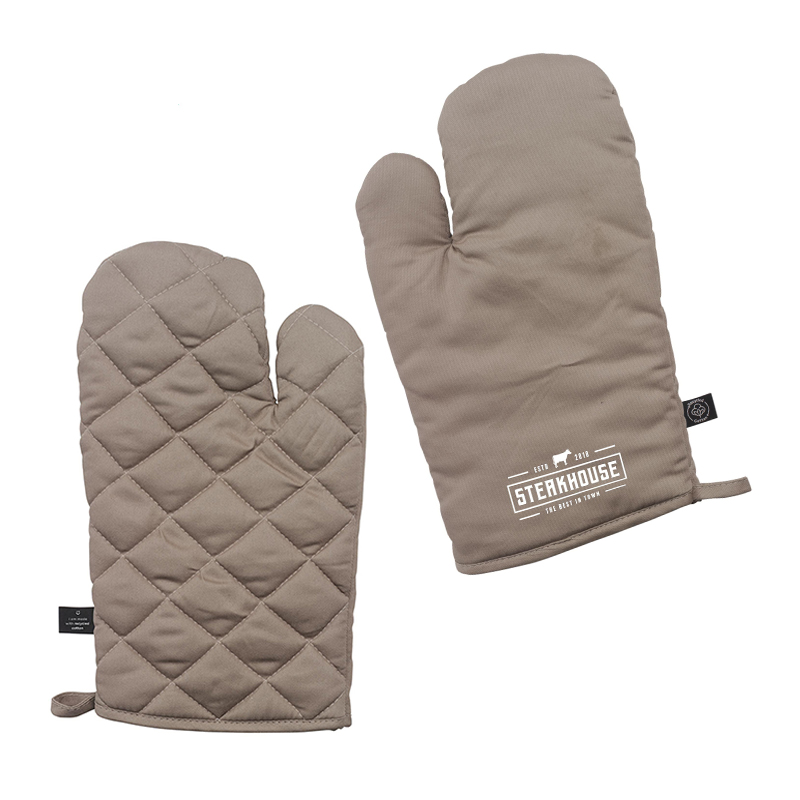 Oven mitt recycled cotton