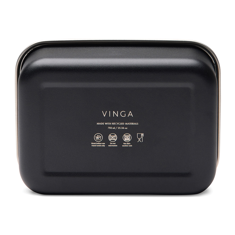 Stainless steel lunch box VINGA - Image 4