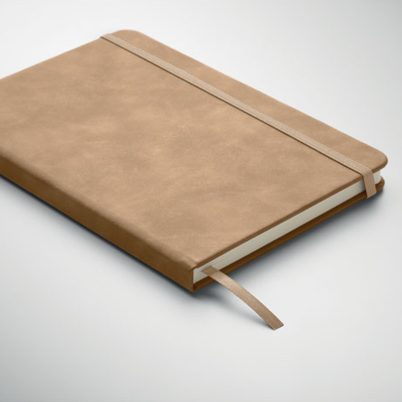A5 notebook with ribbon bookmark - Image 4