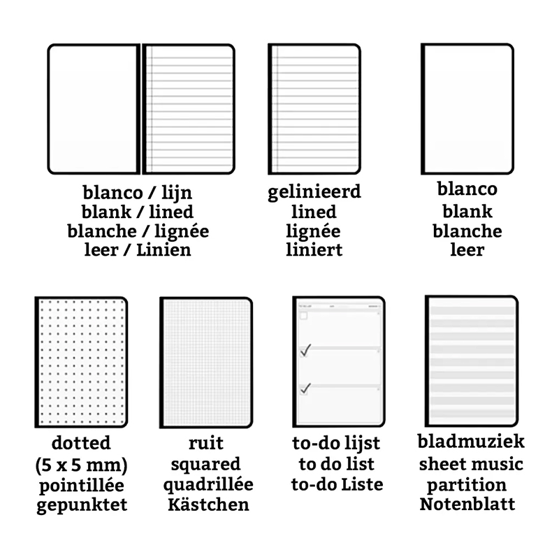 Bambook hardcover A4 - Image 4