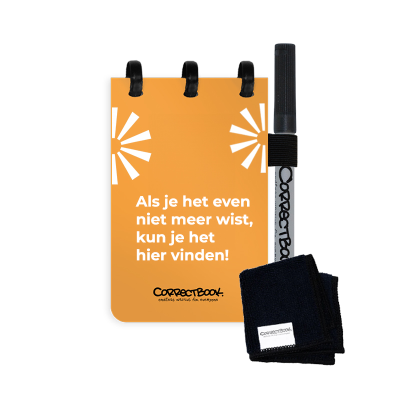 Branded Correctbook pocket