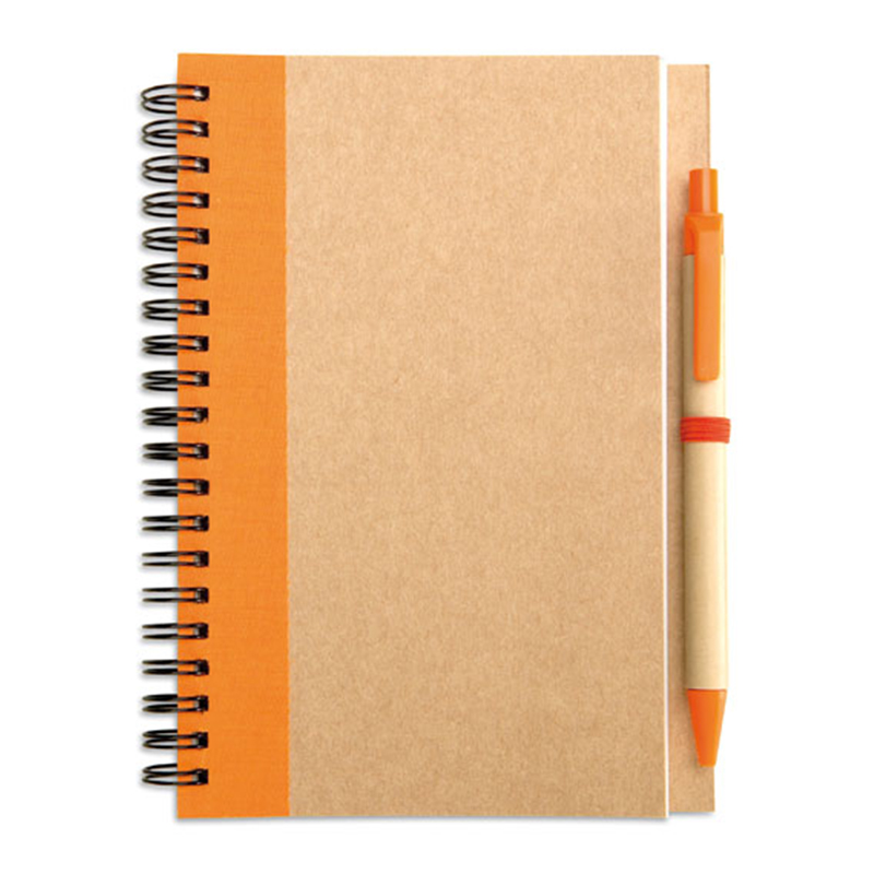 Recycled notebook with pen - Image 4