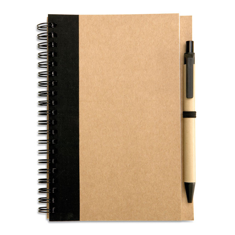 Recycled notebook with pen - Image 3