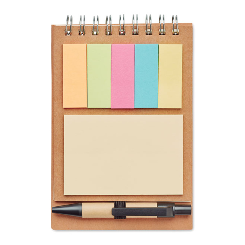 Recycled notebook with notepad - Image 2