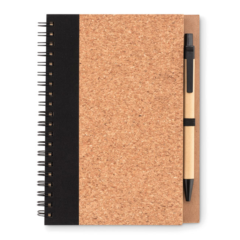 Cork notebook with ballpoint pen - Image 4