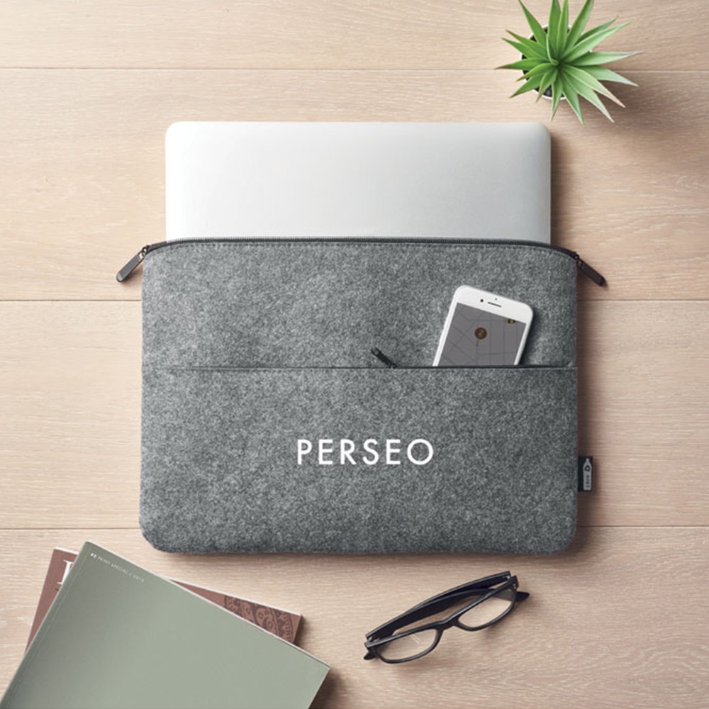 Laptop sleeve RPET felt - Image 3