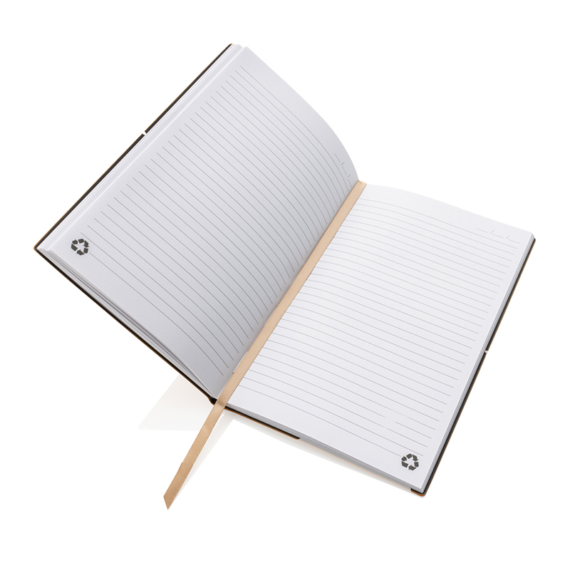 Notebook A5 recycled leather - Image 3
