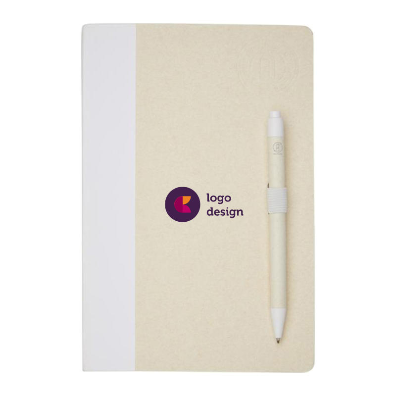 Notebook recycled milk cartons