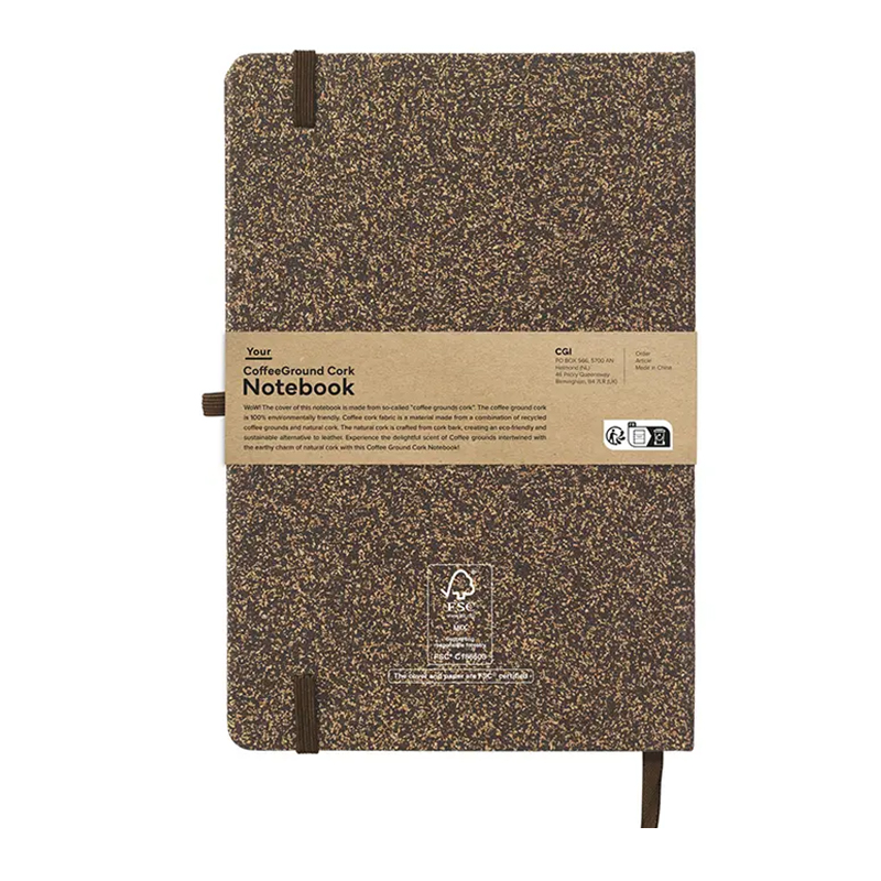 Notebook coffee grounds A5 - Image 2