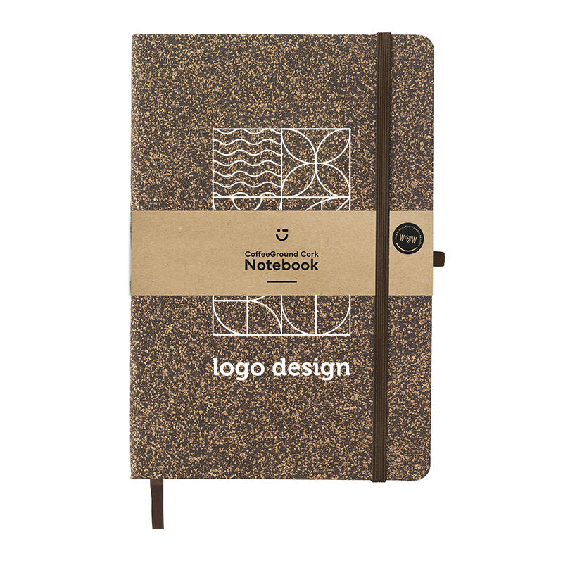 Notebook coffee grounds A5
