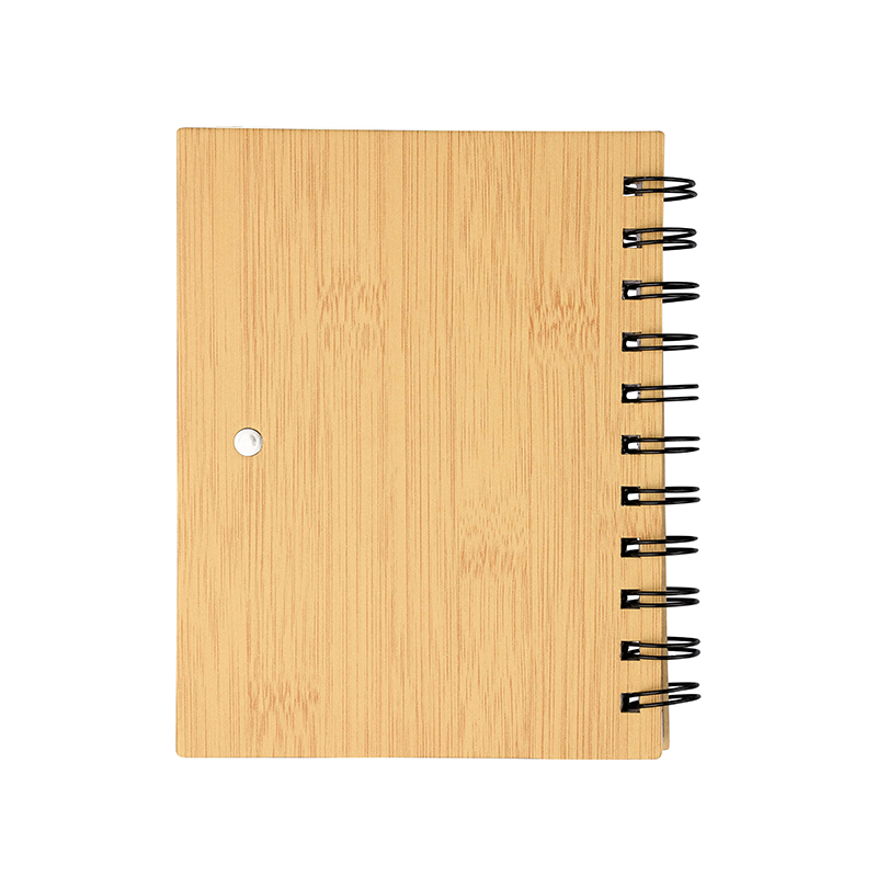 Bamboo notebook with sticky notes - Image 3