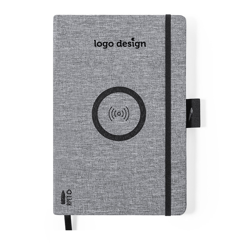 RPET notebook with charger