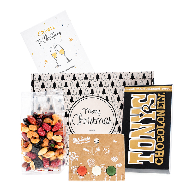 Letterbox gift Blooming Christmas wishes