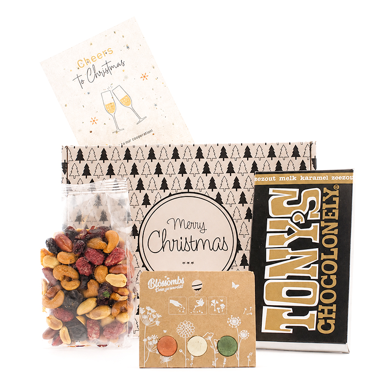 Letterbox Gift Blooming Christmas Wishes