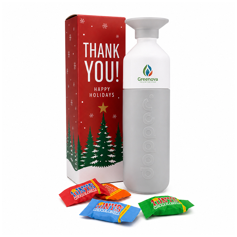 Dopper Steel 800 ml gift box | Christmas
