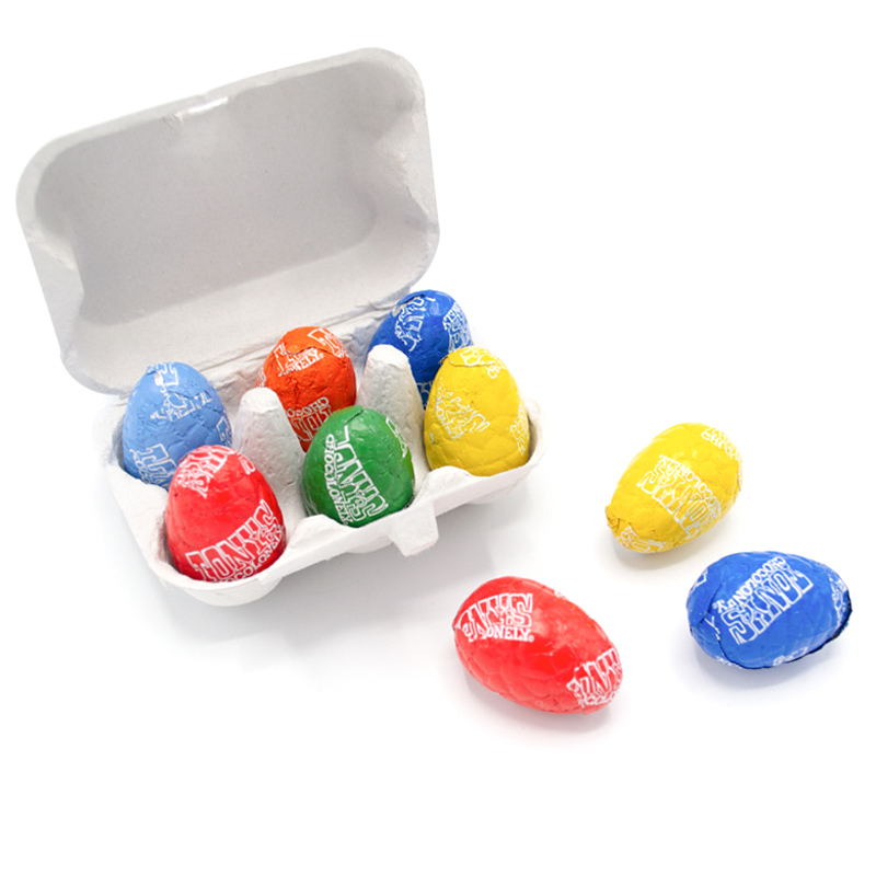 Egg box with Easter eggs