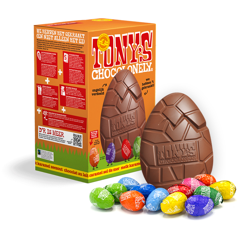 Large Easter egg Tony's Chocolonely