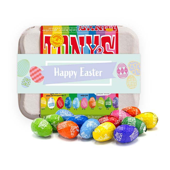 Tony's Chocolonely Easter eggs