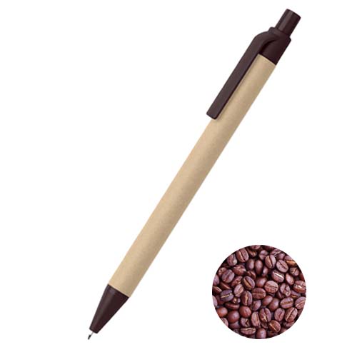 Coffee husk ballpoint pen