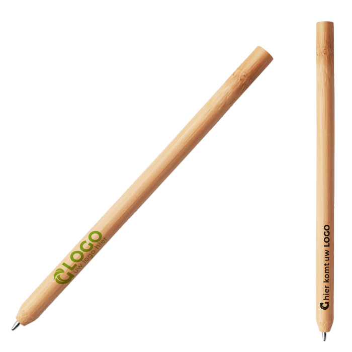 Round bamboo pen | Eco promotional gift