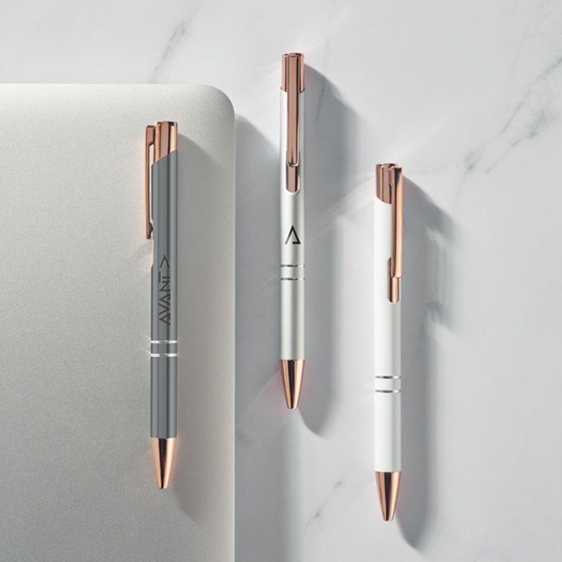 Aluminium rose gold pen - Image 3