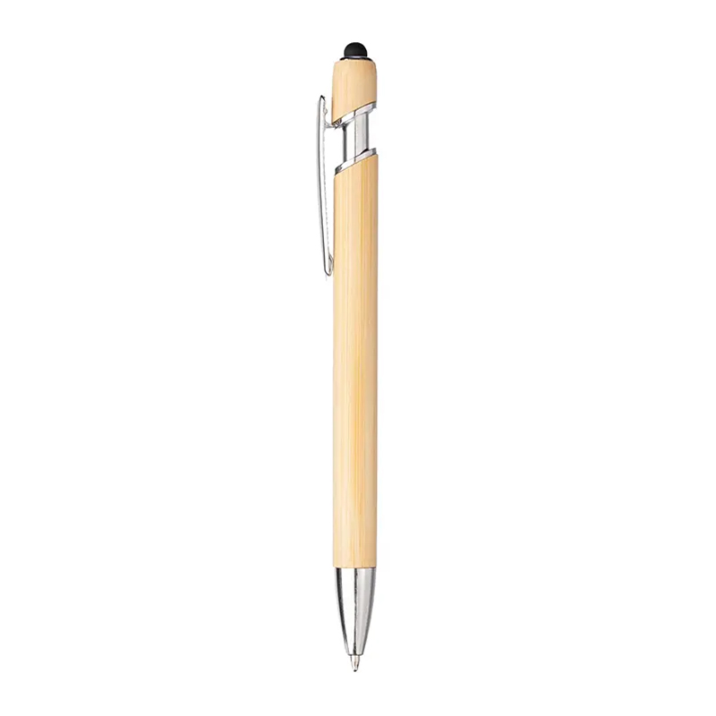 Bamboo pen with stylus - Image 2