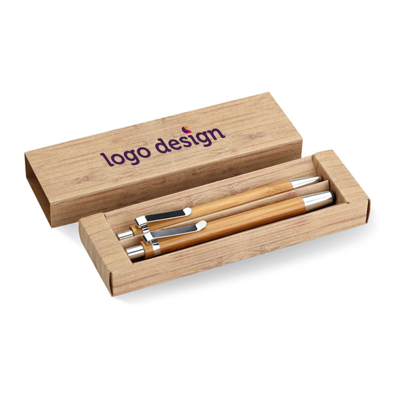 Bamboo pen set