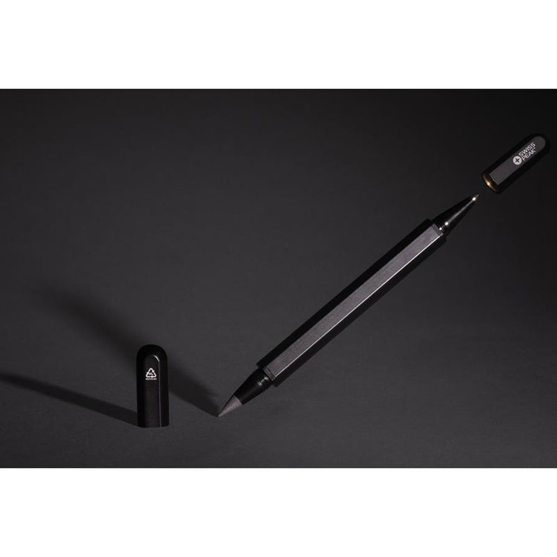 Dual tip pen recycled aluminum - Image 5