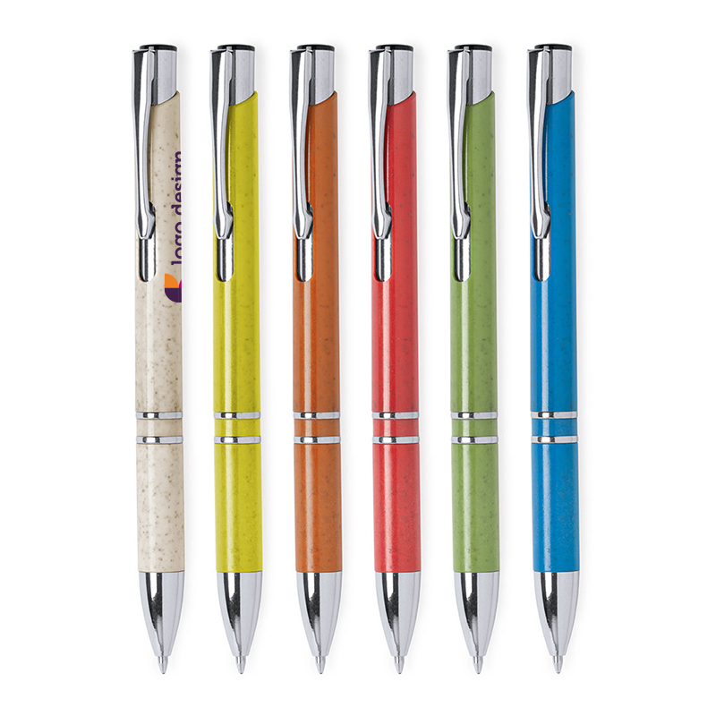 Ballpoint pen wheat straw