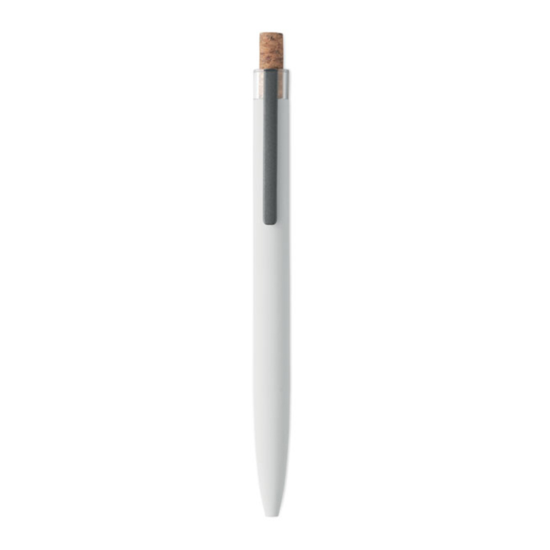 Recycled aluminium pen with cork - Image 3
