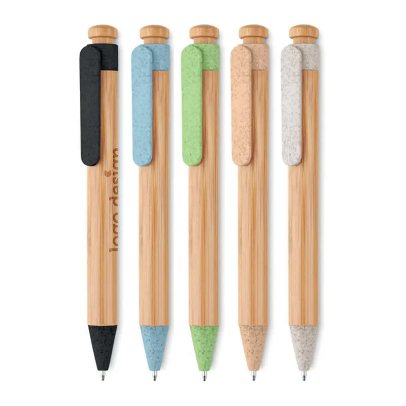 Pen wheat straw and bamboo | engraving