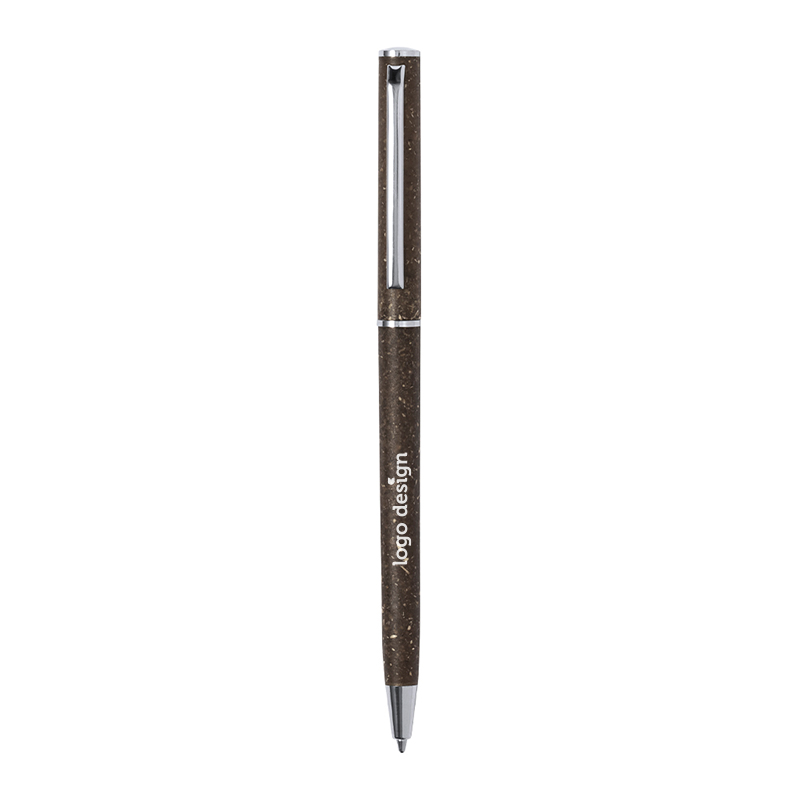 Pen from coffee fibres