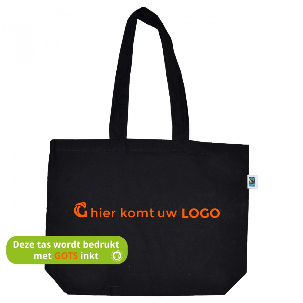 Big shopper black | Fairtrade