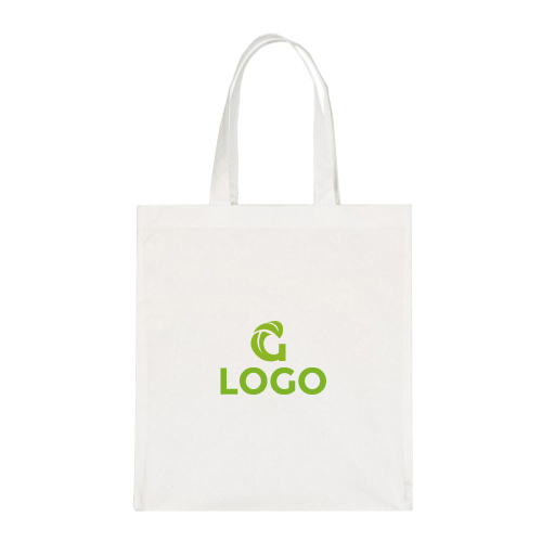 Bamboo carrier bag with long handle - Image 1