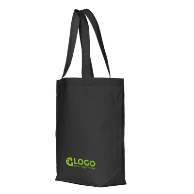 Canvas Shopper Small | Black | 380 gsm - Image 1