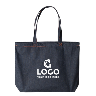 Canvas Shopper Large | Denim - Image 1