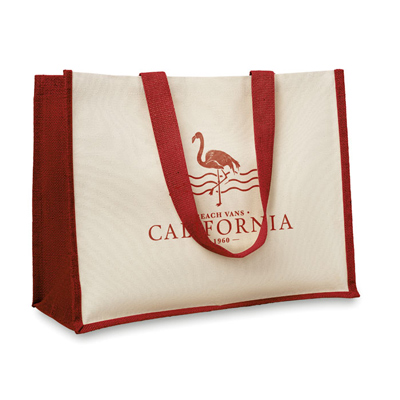 Canvas / jute shopping bag - Image 4