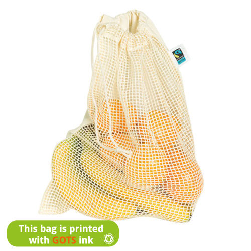 Net bag Fairtrade 115 gsm - Image 1
