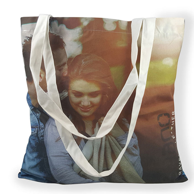 Full Colour Cotton Bag - Image 1